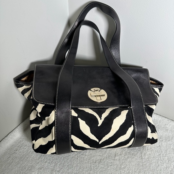 kate spade Black and White Zebra Print Tote - Picture 9 of 9